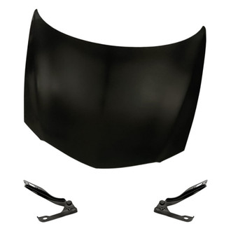 Replacement - 3-Piece (Hood Panel, Driver and Passenger Side Hood Hinge) (Standard Line)