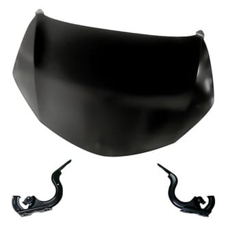 Replacement - 3-Piece (Hood Panel, Driver and Passenger Side Hood Hinge) (Standard Line)