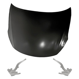 Replacement - 3-Piece (Hood Panel, Driver and Passenger Side Hood Hinge) (Standard Line)