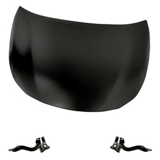Replacement - 3-Piece (Hood Panel, Driver and Passenger Side Hood Hinge) (Standard Line)