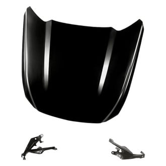 Replacement - 3-Piece (Hood Panel, Driver and Passenger Side Hood Hinge) (Standard Line)