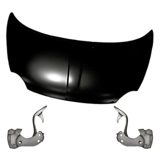 Replacement - 3-Piece (Hood Panel, Driver and Passenger Side Hood Hinge) (Standard Line)