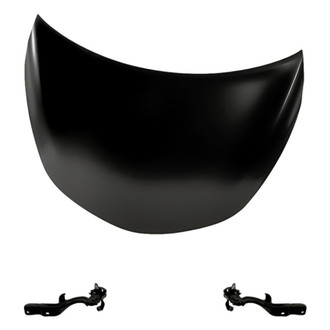 Replacement - 3-Piece (Hood Panel, Driver and Passenger Side Hood Hinge) (Standard Line)