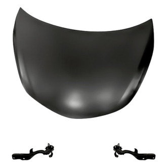 Replacement - 3-Piece (Hood Panel, Driver and Passenger Side Hood Hinge) (Standard Line)