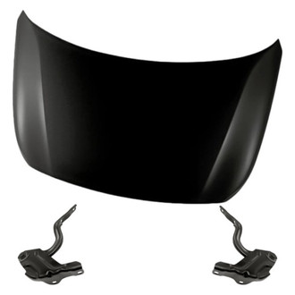 Replacement - 3-Piece (Hood Panel, Driver and Passenger Side Hood Hinge) (Standard Line)