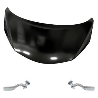 Replacement - 3-Piece (Hood Panel, Driver and Passenger Side Hood Hinge) (Standard Line)