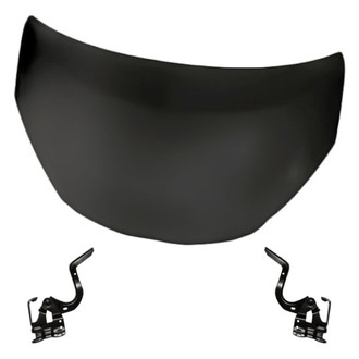 Replacement - 3-Piece (Hood Panel, Driver and Passenger Side Hood Hinge) (Standard Line)