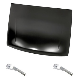 Replacement - 3-Piece (Hood Panel, Driver and Passenger Side Hood Hinge) (Standard Line)