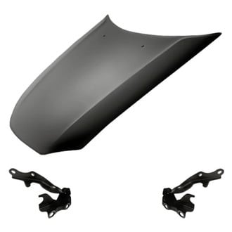 Replacement - 3-Piece (Hood Panel, Driver and Passenger Side Hood Hinge) (Standard Line)