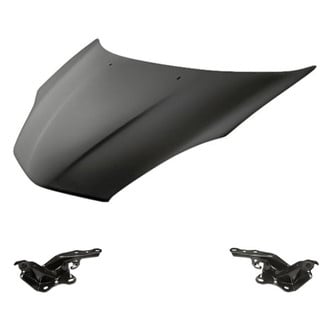 Replacement - 3-Piece (Hood Panel, Driver and Passenger Side Hood Hinge) (Standard Line)