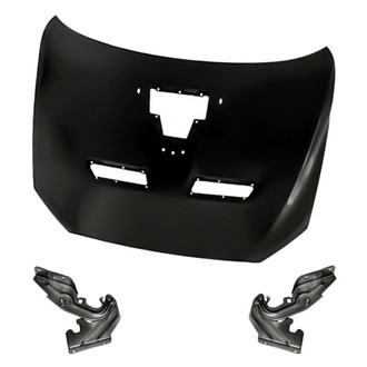 Replacement - 3-Piece (Hood Panel, Driver and Passenger Side Hood Hinge) (Standard Line)