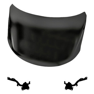 Replacement - 3-Piece (Hood Panel, Driver and Passenger Side Hood Hinge) (Standard Line)