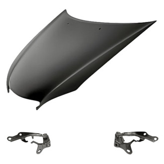 Replacement - 3-Piece (Hood Panel, Driver and Passenger Side Hood Hinge) (Standard Line)