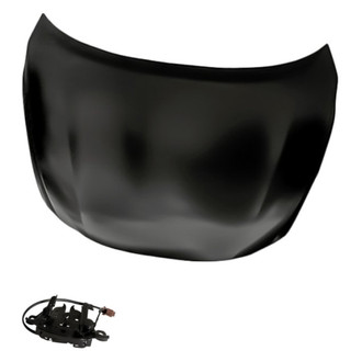 Replacement BNDL-201823 - 2-Piece (Hood Panel, Hood Latch) (Standard Line)