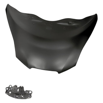 Replacement - 2-Piece (Hood Panel, Hood Latch) (Standard Line)