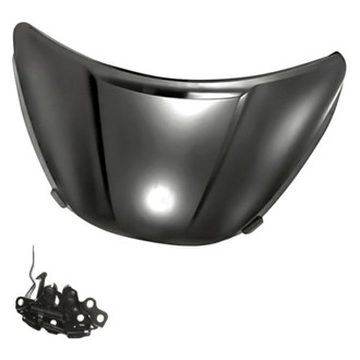 Replacement BNDL-201954 - 2-Piece (Hood Panel, Hood Latch) (Standard Line)