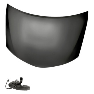 Replacement - 2-Piece (Hood Panel, Hood Latch) (Standard Line)