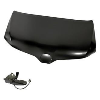 Replacement - 2-Piece (Hood Panel, Hood Latch) (Standard Line)