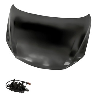 Replacement BNDL-202393 - 2-Piece (Hood Panel, Hood Latch) (Standard Line)