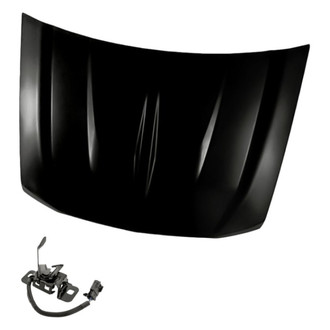 Replacement - 2-Piece (Hood Panel, Hood Latch) (Standard Line)