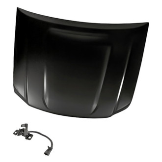 Replacement BNDL-202419 - 2-Piece (Hood Panel, Hood Latch) (Standard Line)