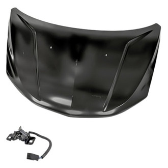 Replacement - 2-Piece (Hood Panel, Hood Latch) (Standard Line)