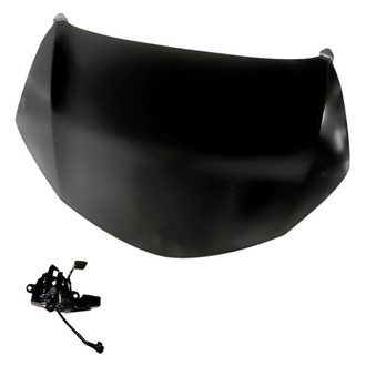 Replacement - 2-Piece (Hood Panel, Hood Latch) (Standard Line)