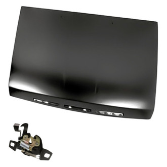 Replacement - 2-Piece (Hood Panel, Hood Latch) (Standard Line)