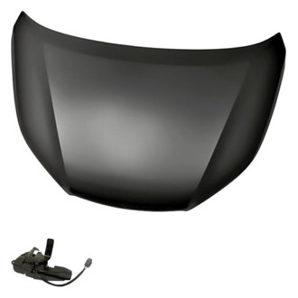 Replacement - 2-Piece (Hood Panel, Hood Latch) (Standard Line)