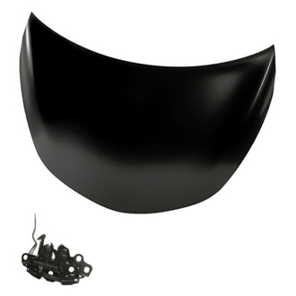 Replacement - 2-Piece (Hood Panel, Hood Latch) (Standard Line)