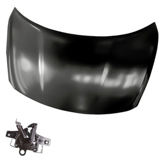 Replacement BNDL-202580 - 2-Piece (Hood Panel, Hood Latch) (Standard Line)