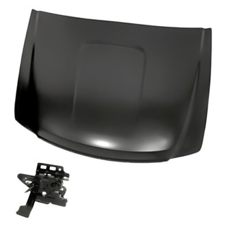 Replacement BNDL-202583 - 2-Piece (Hood Panel, Hood Latch) (Standard Line)