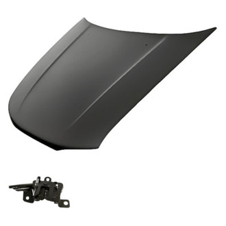 Replacement - 2-Piece (Hood Panel, Hood Latch) (Standard Line)
