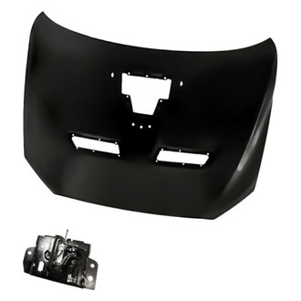 Replacement - 2-Piece (Hood Panel, Hood Latch) (Standard Line)