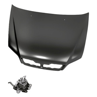 Replacement - 2-Piece (Hood Panel, Hood Latch) (Standard Line)