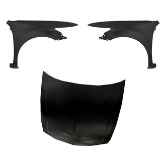 Replacement - 3-Piece (Hood Panel, Front Driver and Passenger Side Fender) (Standard Line)