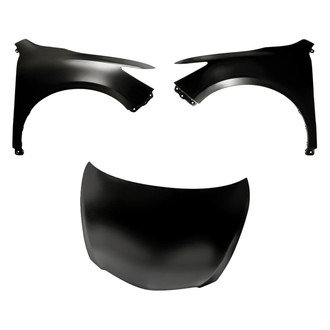 Replacement BNDL-202797 - 3-Piece (Hood Panel, Front Driver and Passenger Side Fender) (Standard Line)