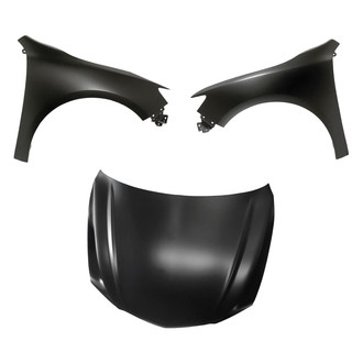 Replacement - 3-Piece (Hood Panel, Front Driver and Passenger Side Fender) (CAPA Certified)