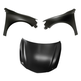 Replacement - 3-Piece (Hood Panel, Front Driver and Passenger Side Fender) (Standard Line)