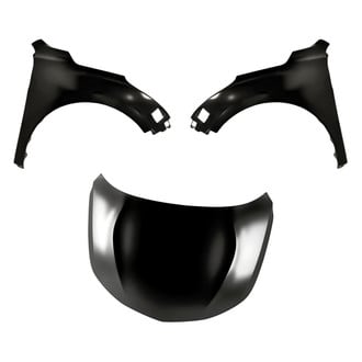 Replacement - 3-Piece (Hood Panel, Front Driver and Passenger Side Fender) (Standard Line)