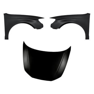 Replacement - 3-Piece (Hood Panel, Front Driver and Passenger Side Fender) (Standard Line)
