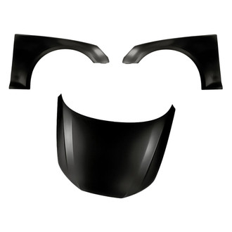 Replacement - 3-Piece (Hood Panel, Front Driver and Passenger Side Fender) (Standard Line)