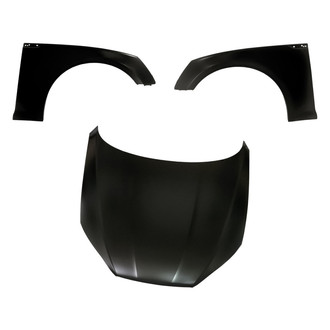 Replacement - 3-Piece (Hood Panel, Front Driver and Passenger Side Fender) (CAPA Certified)