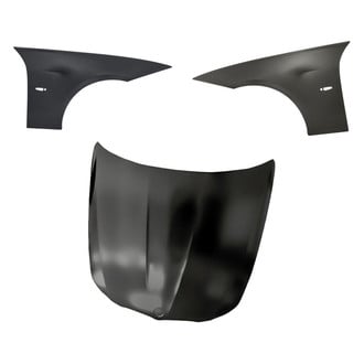 Replacement - 3-Piece (Hood Panel, Front Driver and Passenger Side Fender)