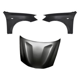 Replacement - 3-Piece (Hood Panel, Front Driver and Passenger Side Fender) (Standard Line)