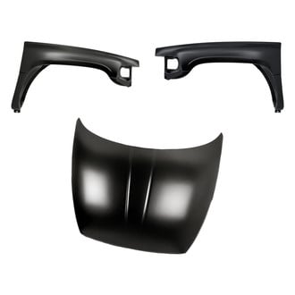 Replacement - 3-Piece (Hood Panel, Front Driver and Passenger Side Fender) (Standard Line)