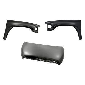 Replacement - 3-Piece (Hood Panel, Front Driver and Passenger Side Fender) (Standard Line)
