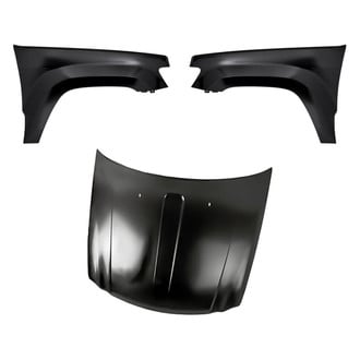 Replacement - 3-Piece (Hood Panel, Front Driver and Passenger Side Fender) (CAPA Certified)