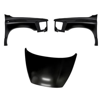 Replacement - 3-Piece (Hood Panel, Front Driver and Passenger Side Fender) (CAPA Certified)