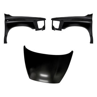 Replacement - 3-Piece (Hood Panel, Front Driver and Passenger Side Fender) (Standard Line)